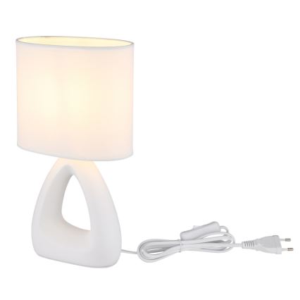 Globo - Tafellamp 1xE14/40W/230V wit