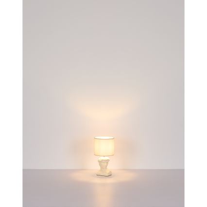 Globo - Tafellamp 1xE14/40W/230V crème