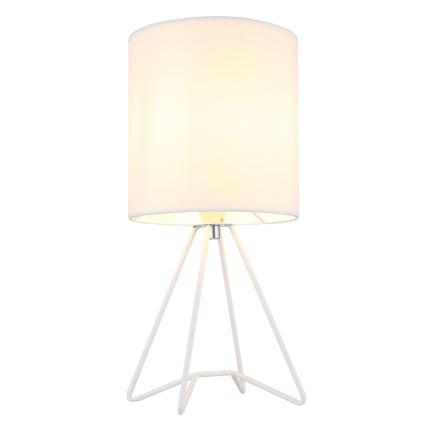 Globo - Tafellamp 1xE14/40W/230V wit