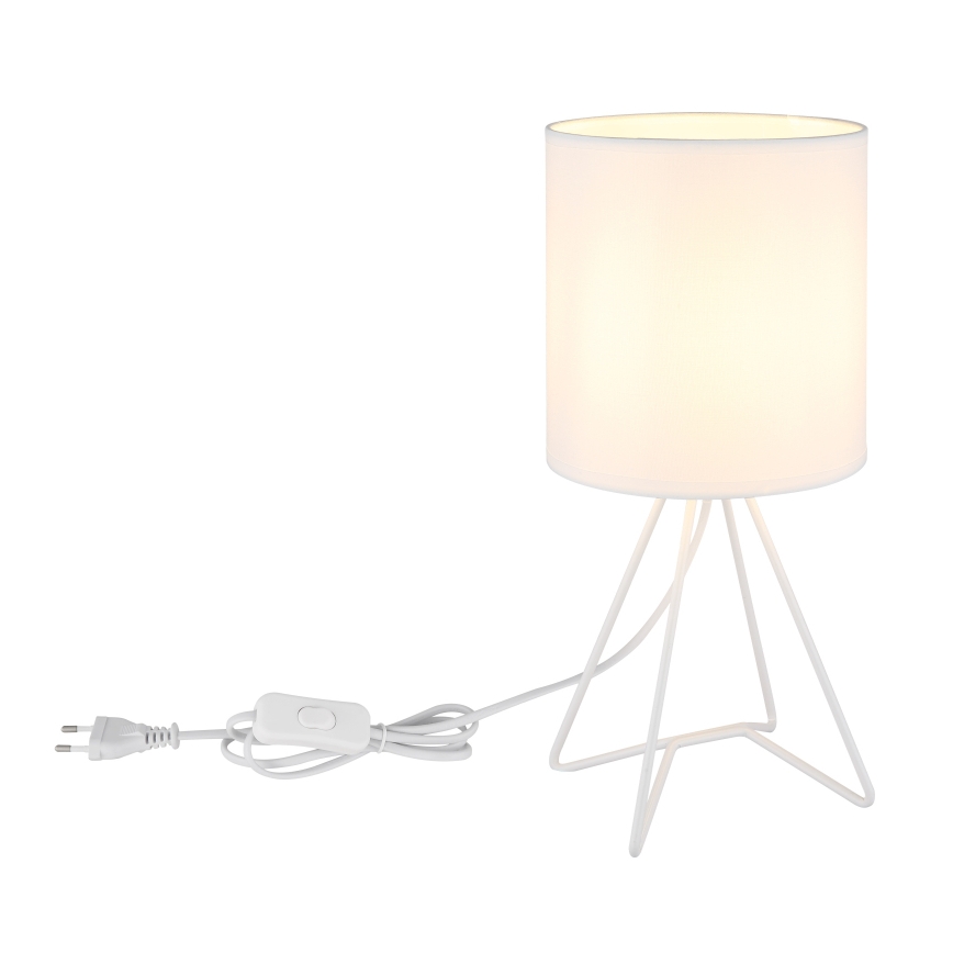 Globo - Tafellamp 1xE14/40W/230V wit