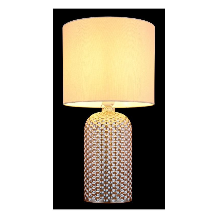 Globo - Tafellamp 1xE27/60W/230V beige