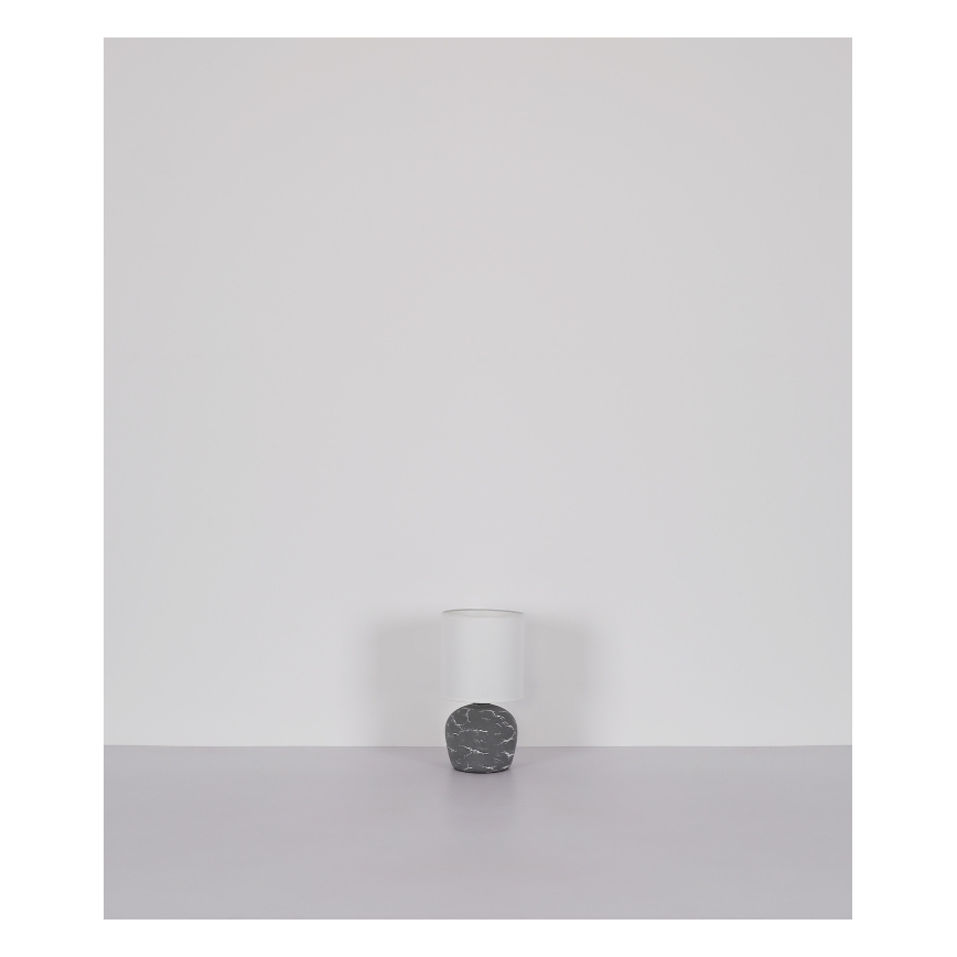 Globo - Tafellamp 1xE14/40W/230V grijs