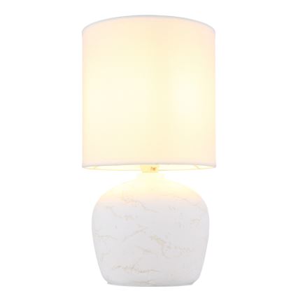 Globo - Tafellamp 1xE14/40W/230V wit