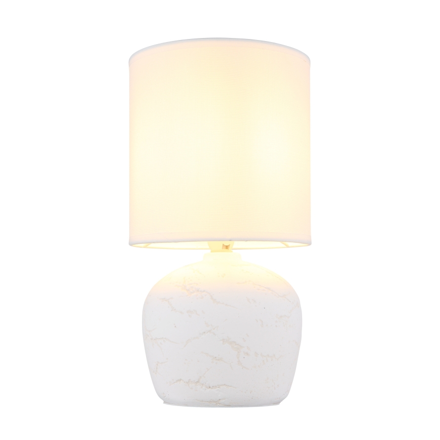 Globo - Tafellamp 1xE14/40W/230V wit