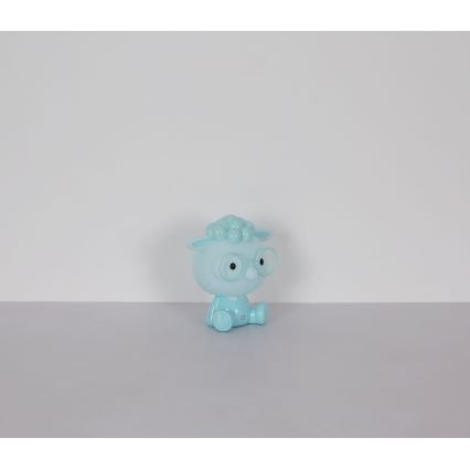 Globo - LED Dimbaar oplaadbaar kinder nacht klein lampje LED/1W/5V 500 mAh blauw