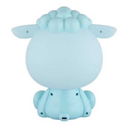 Globo - LED Dimbaar oplaadbaar kinder nacht klein lampje LED/1W/5V 500 mAh blauw