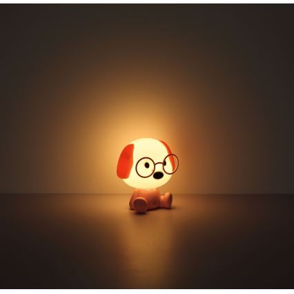 Globo - LED Dimbaar oplaadbaar kinder nacht klein lampje LED/1W/5V 500 mAh roze