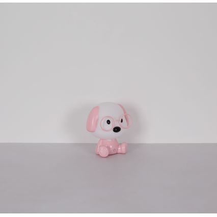 Globo - LED Dimbaar oplaadbaar kinder nacht klein lampje LED/1W/5V 500 mAh roze