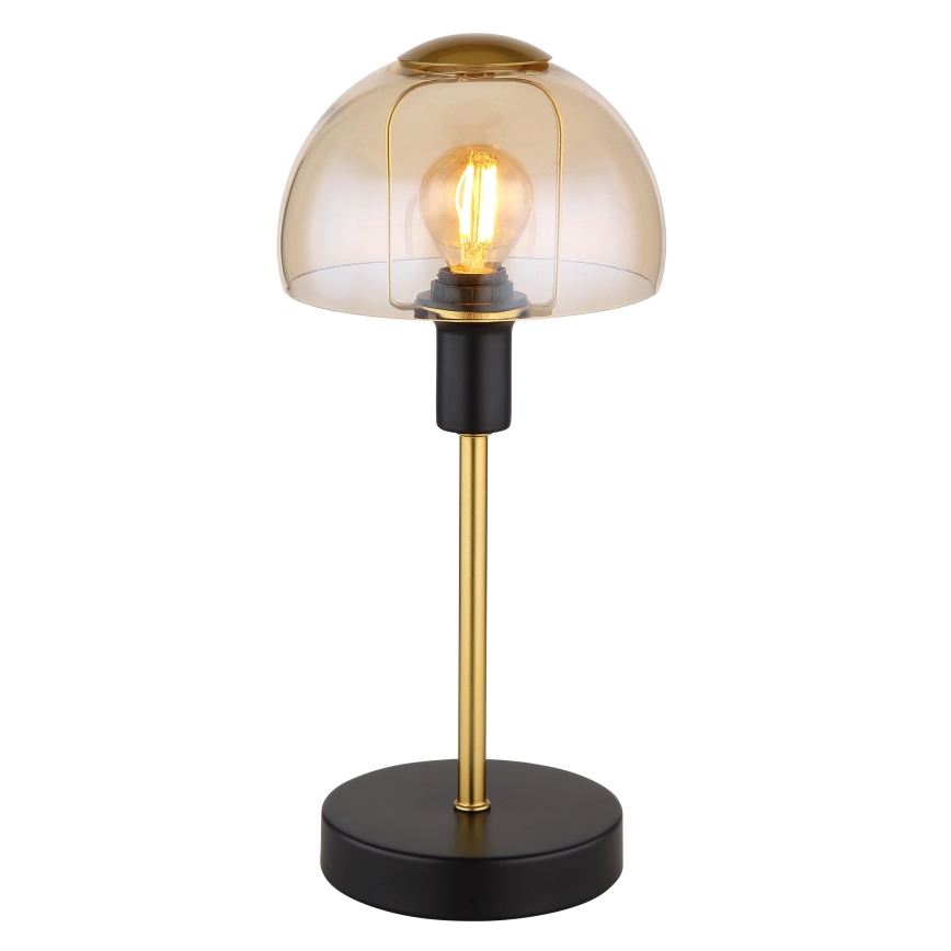 Globo - Tafel aanraken lamp 1xE14/25W/230V zwart/goud