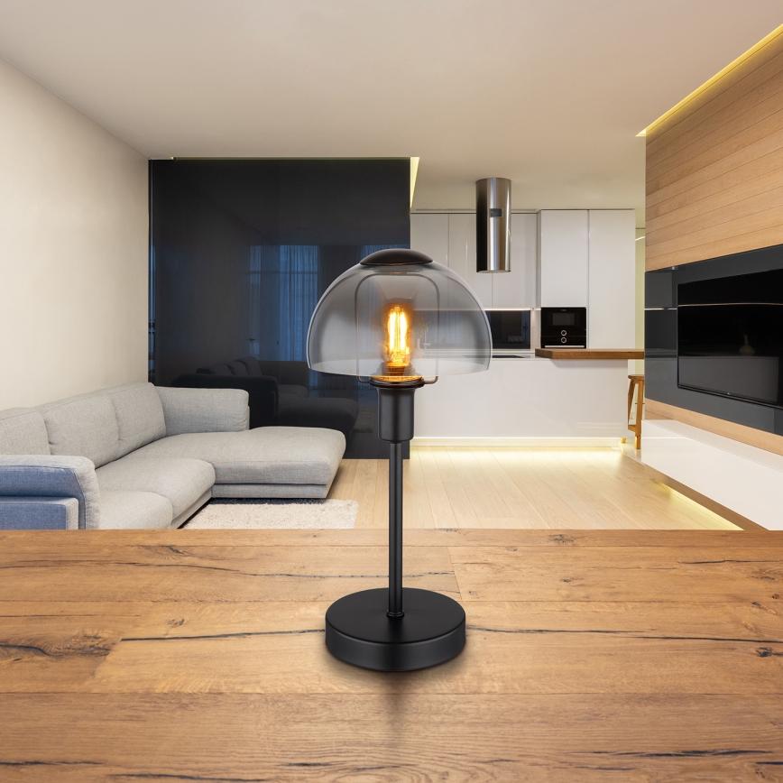 Globo - Tafel aanraken lamp 1xE14/25W/230V zwart