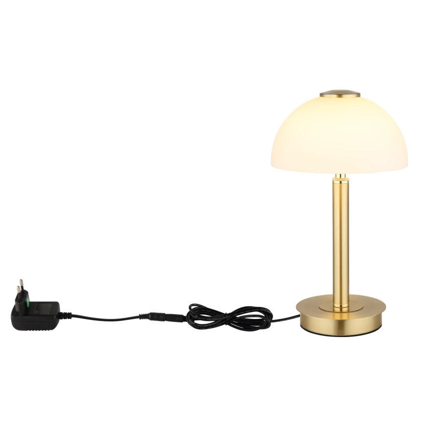 Globo - LED Dimbare aanraaktafellamp LED/7W/230V 3000K messing