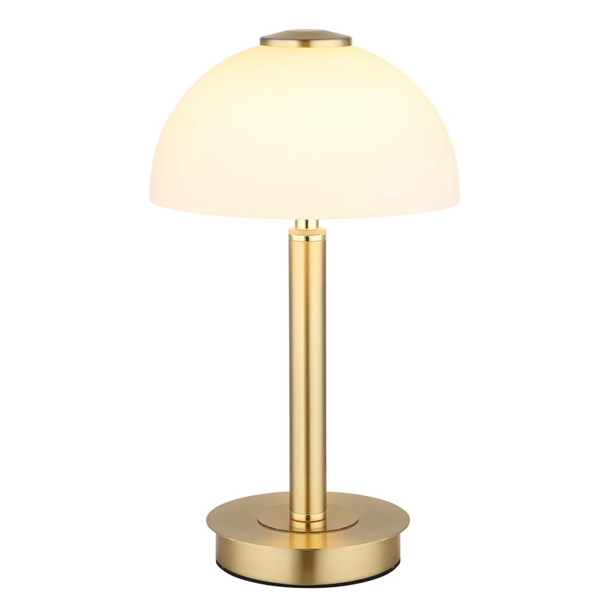 Globo - LED dimbare tafellamp met aanraakschakelaar LED/7W/230V 3000K messing