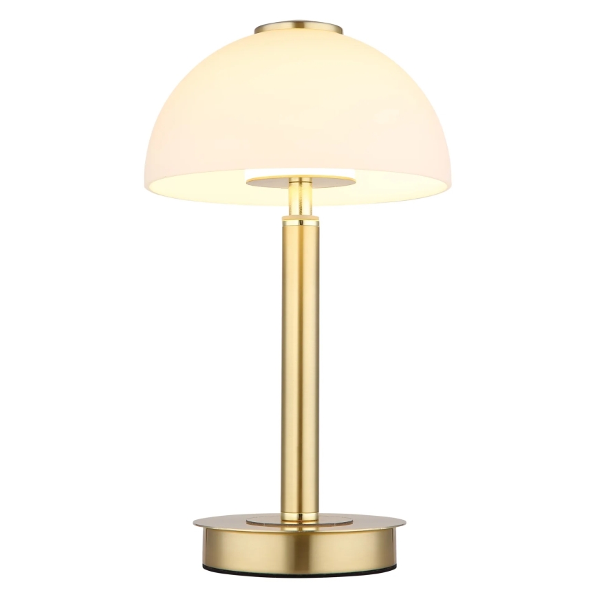 Globo - LED dimbare tafellamp met aanraakschakelaar LED/7W/230V 3000K messing