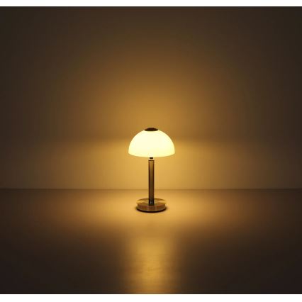 Globo - LED Dimbare touch-tafellamp LED/7W/230V 3000K mat chroom