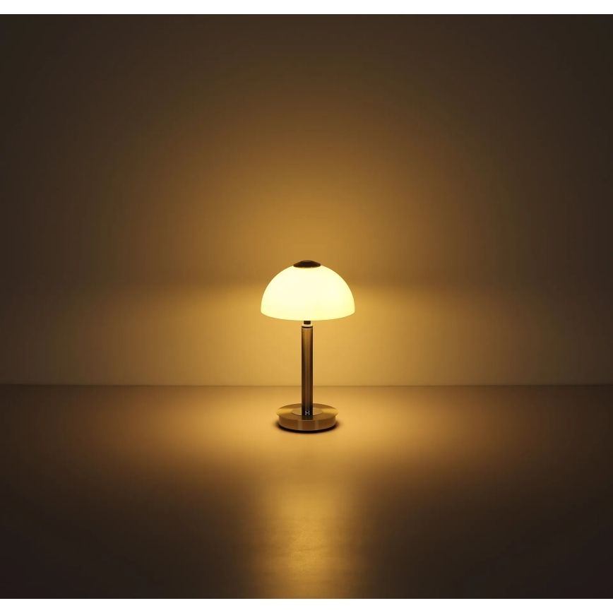 Globo - LED Dimbare touch-tafellamp LED/7W/230V 3000K mat chroom
