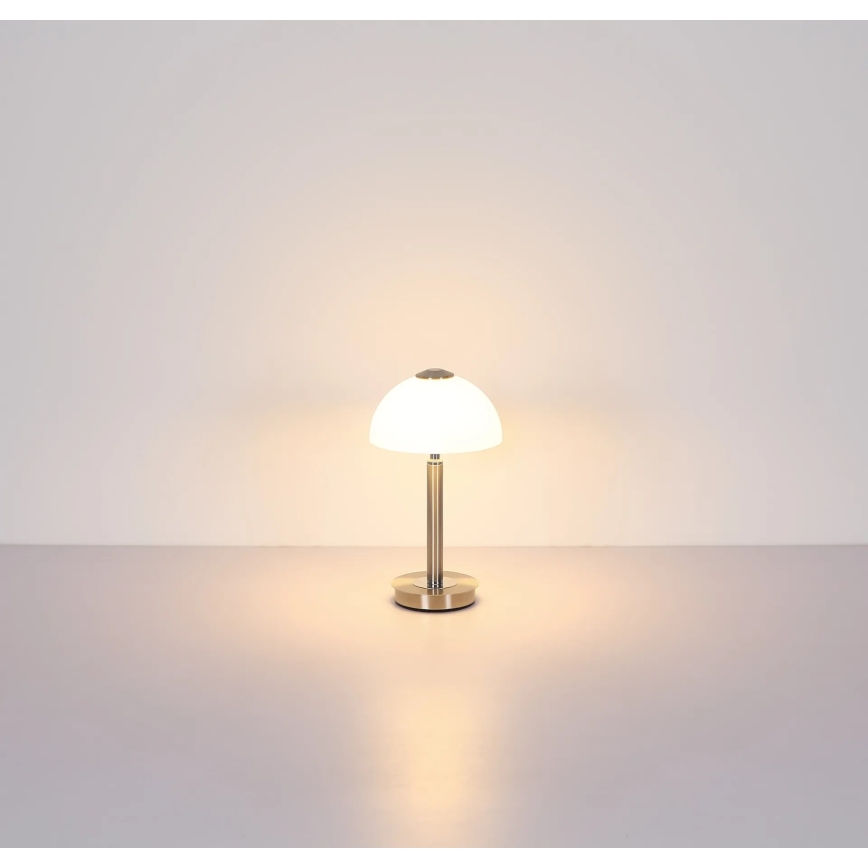 Globo - LED Dimbare touch-tafellamp LED/7W/230V 3000K mat chroom