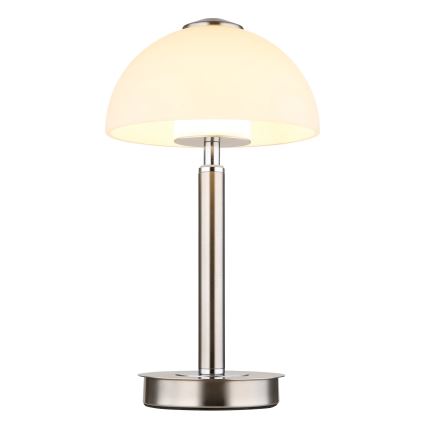 Globo - LED Dimbare touch-tafellamp LED/7W/230V 3000K mat chroom