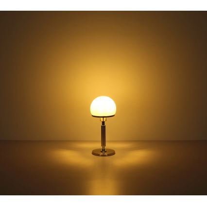 Globo - Tafellamp 1xE27/40W/230V goud