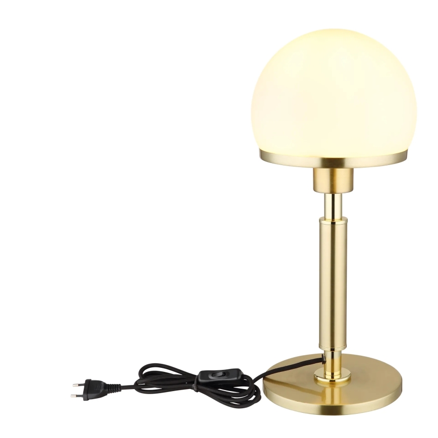 Globo - Tafellamp 1xE27/40W/230V goud