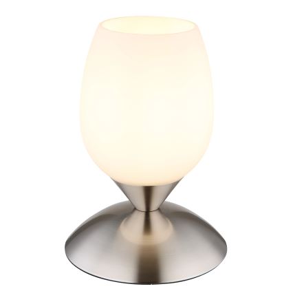 Globo - Tafel aanraken lamp 1xE14/25W/230V mat chroom