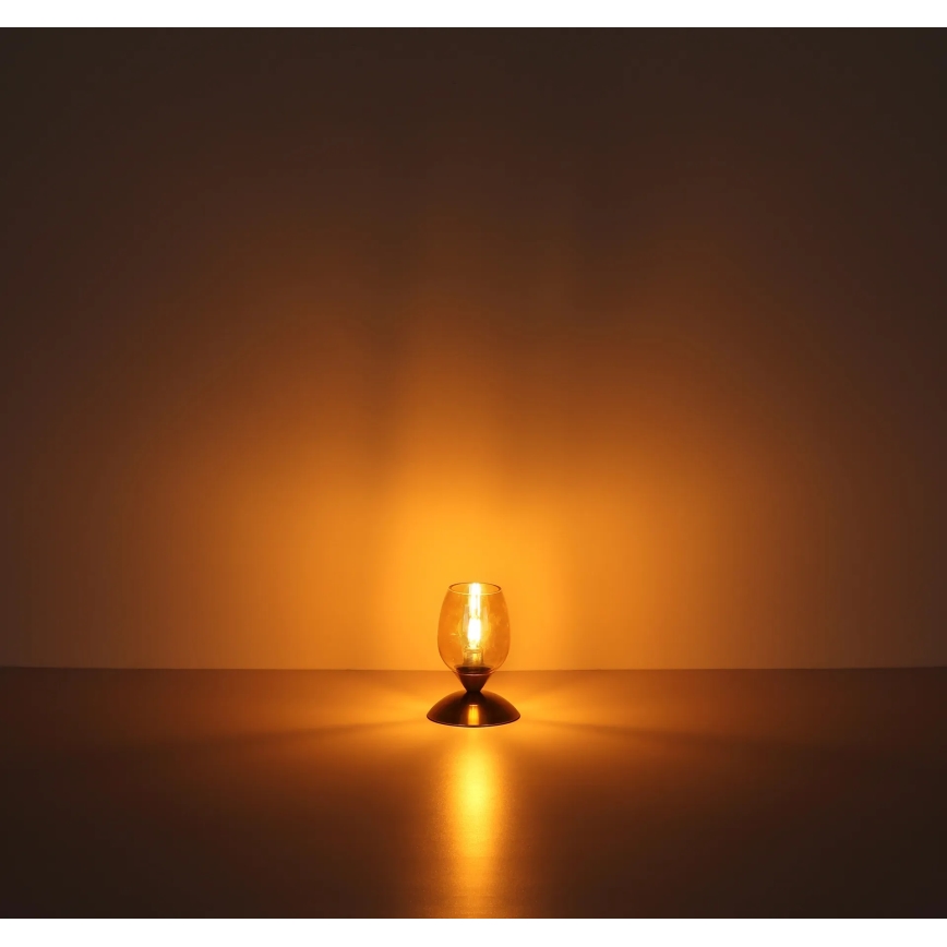 Globo - Tafel aanraken lamp 1xE14/25W/230V zwart