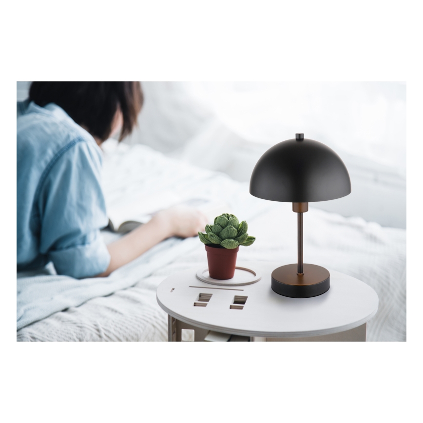 Globo - Tafellamp 1xE14/40W/230V zwart