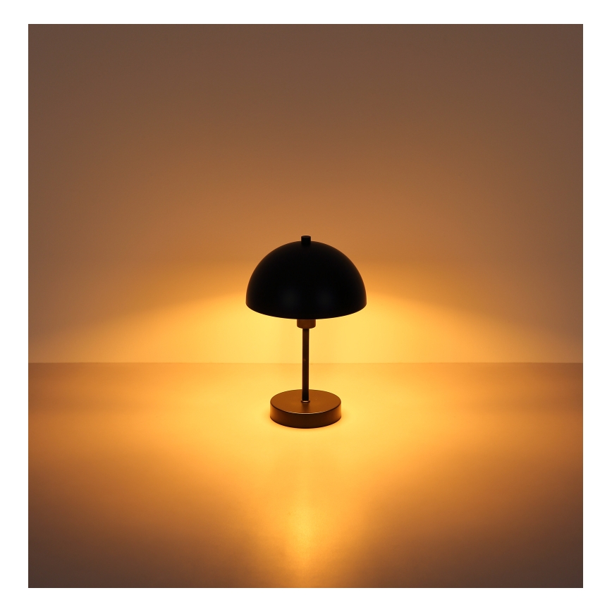 Globo - Tafellamp 1xE14/40W/230V zwart