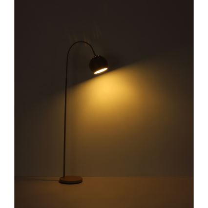 Globo - Staande lamp 1xE27/60W/230V zwart