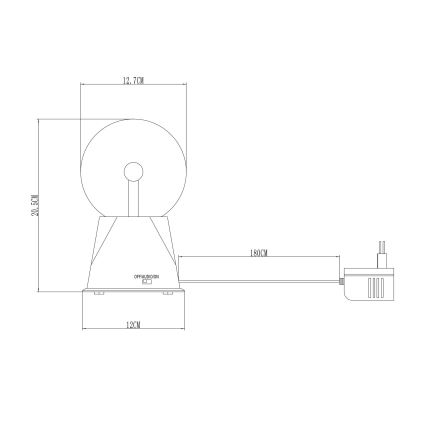 Globo - LED Tafellamp LED/3,6W/230V