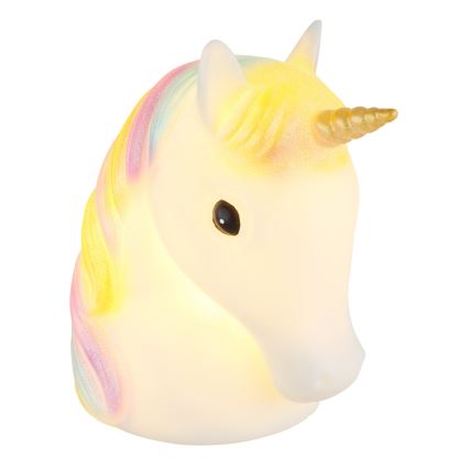 Globo - LED Kindernachtlamp LED/1W/230/4,5V 3xAA eenhoorn