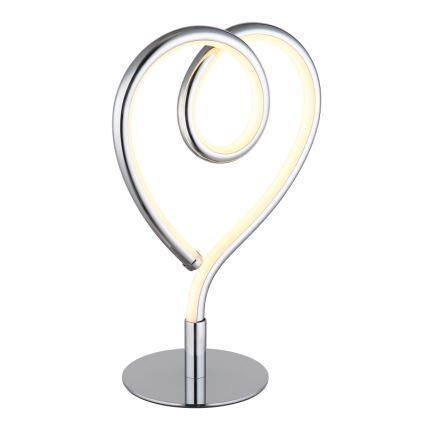 Globo - LED Tafellamp LED/6W/230V glanzend chroom