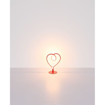Globo - LED Tafellamp LED/6W/230V rood