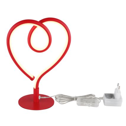 Globo - LED Tafellamp LED/6W/230V rood