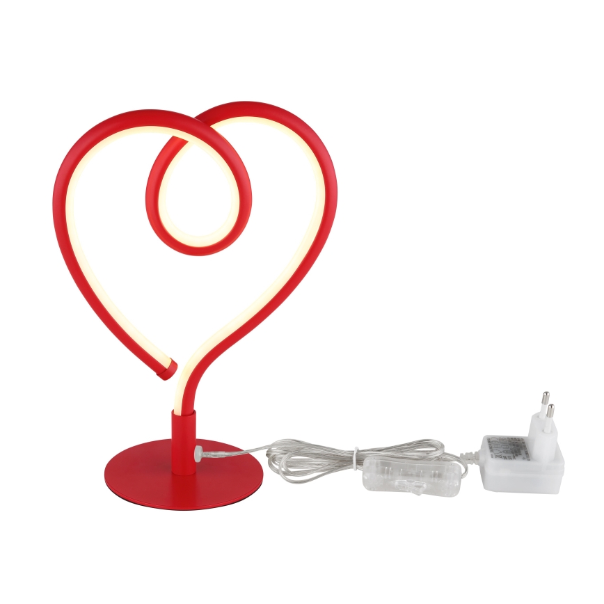 Globo - LED Tafellamp LED/6W/230V rood