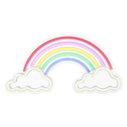 Globo - LED Neon-wanddecoratie LED/3W/USB regenboog