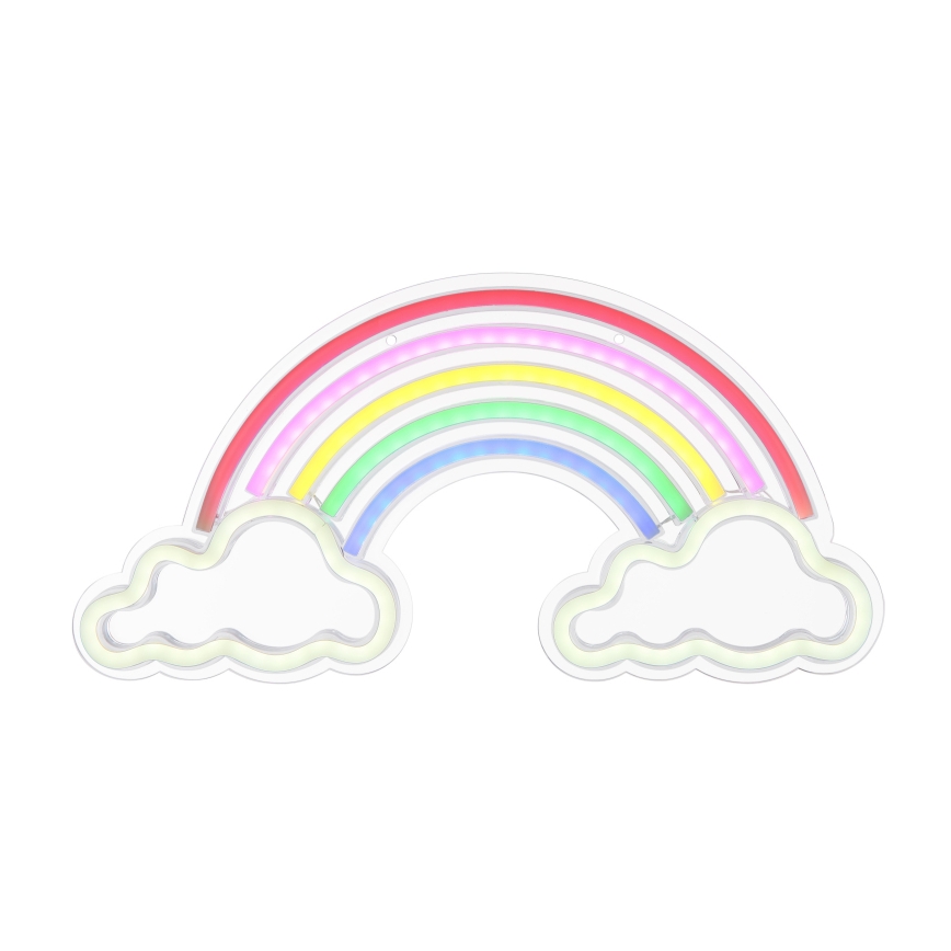 Globo - LED Neon-wanddecoratie LED/3W/USB regenboog