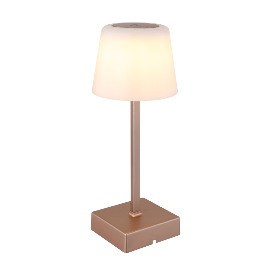 Globo - Dimbaar LED touch tafellampje LED/2W/5V 3000/4500/6500K 800 mAh beige