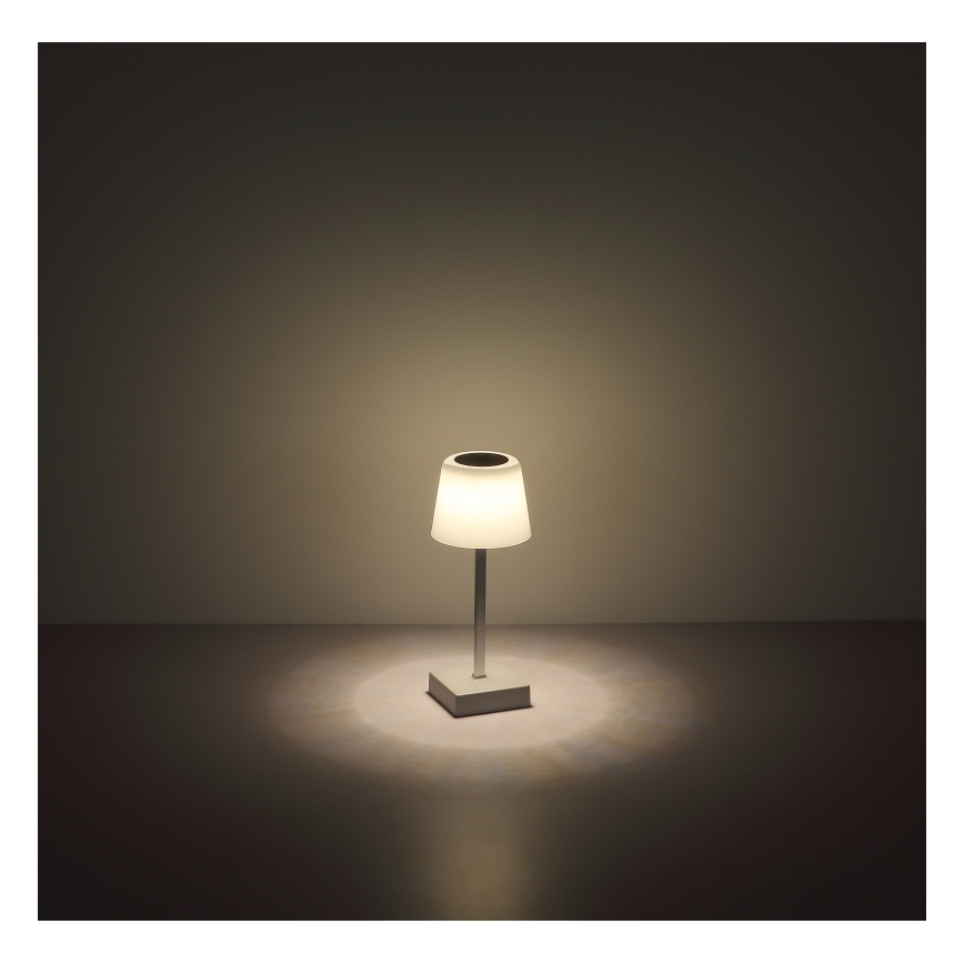 Globo - Dimbaar LED touch tafellampje LED/2W/5V 3000/4500/6500K 800 mAh zwart