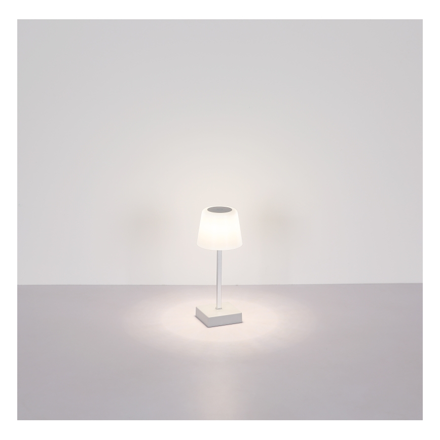 Globo - Dimbaar LED touch tafellampje LED/2W/5V 3000/4500/6500K 800 mAh zwart