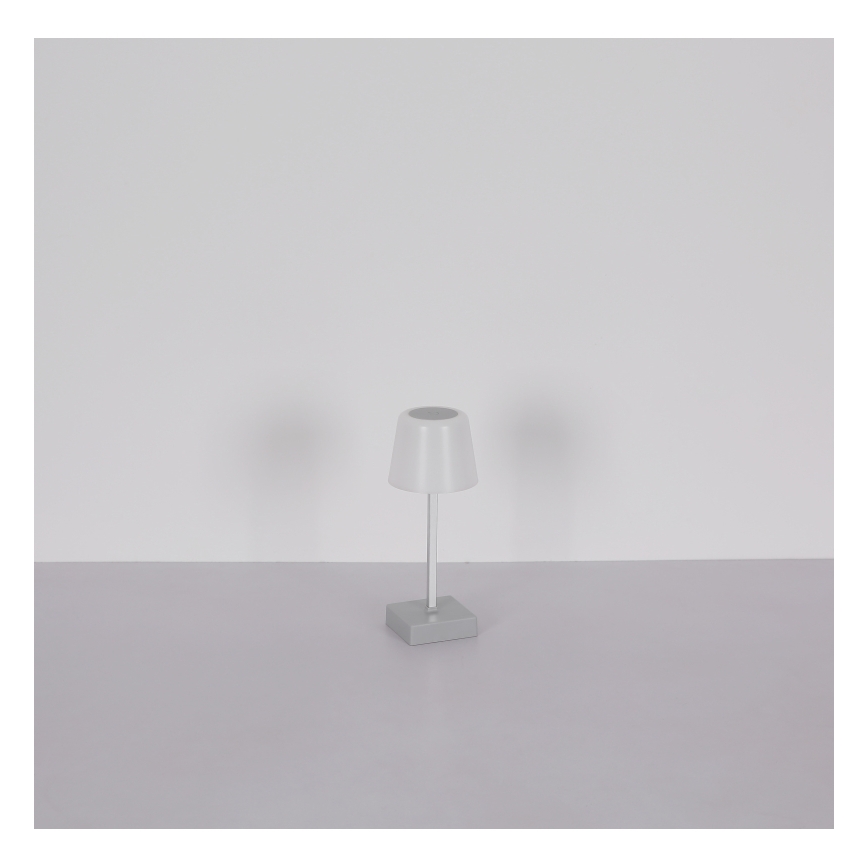 Globo - Dimbaar LED touch tafellampje LED/2W/5V 3000/4500/6500K 800 mAh zwart