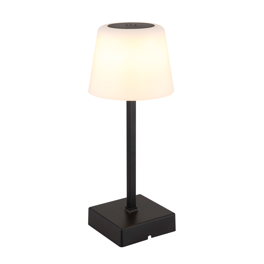 Globo - Dimbaar LED touch tafellampje LED/2W/5V 3000/4500/6500K 800 mAh zwart