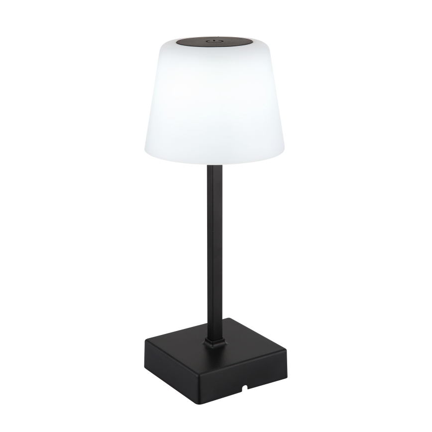 Globo - Dimbaar LED touch tafellampje LED/2W/5V 3000/4500/6500K 800 mAh zwart