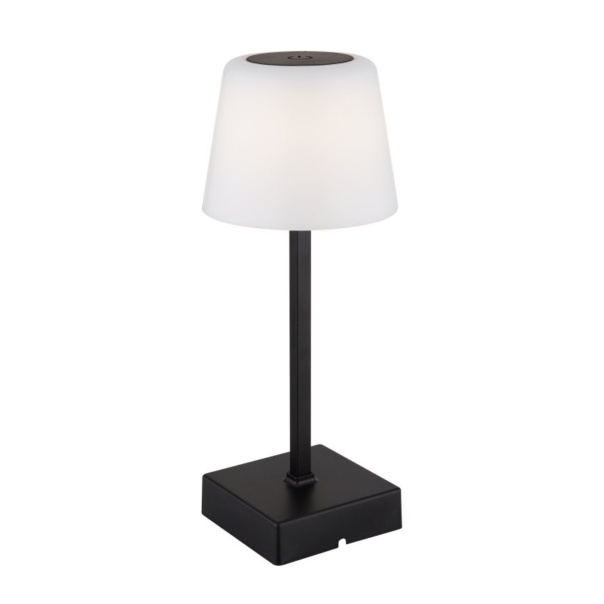 Globo - Dimbaar LED touch tafellampje LED/2W/5V 3000/4500/6500K 800 mAh zwart