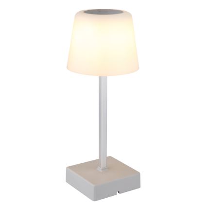 Globo - Dimbaar LED touch tafellampje LED/2W/5V 3000/4500/6500K 800 mAh zilver