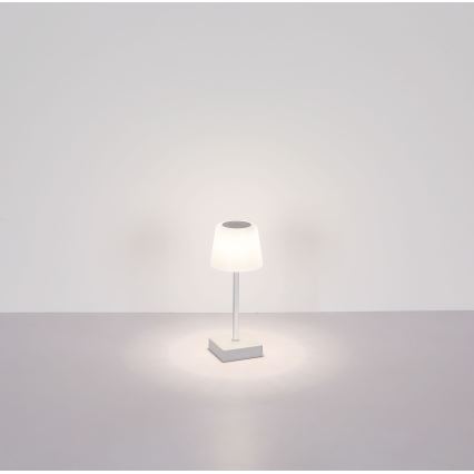 Globo - Dimbaar LED touch tafellampje LED/2W/5V 3000/4500/6500K 800 mAh wit