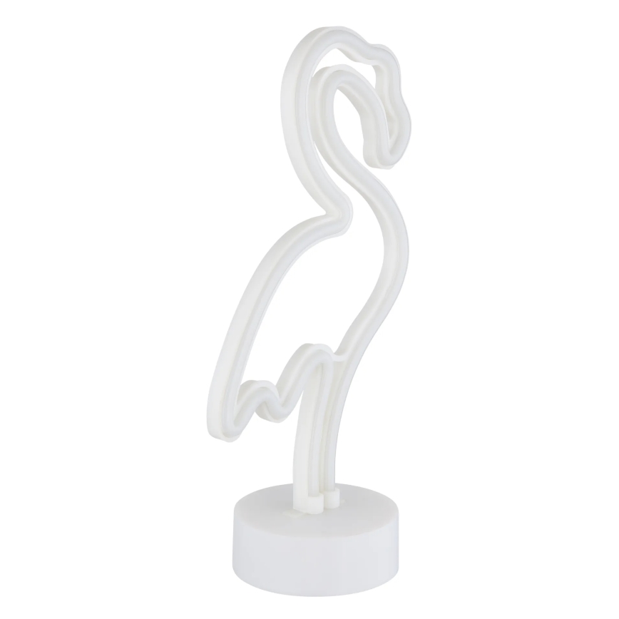 Globo - LED Neon tafel decoratie LED/2W/3xAA flamingo