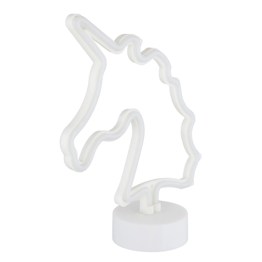 Globo - LED Neon tafel decoratie LED/2W/3xAA eenhoorn