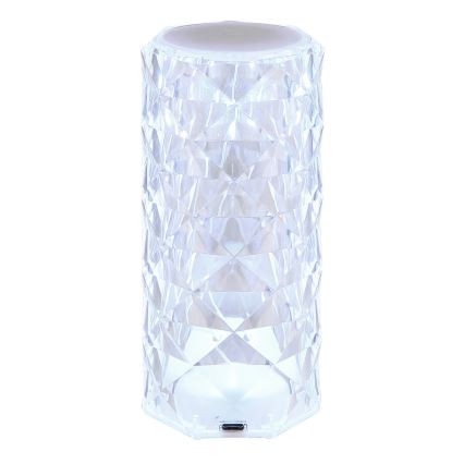 Globo - LED RGB Oplaadbare touch tafellamp LED/0,6W/3,7V 500mAh