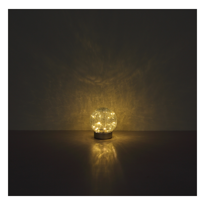Globo - LED Decoratief oplaadbaar tafellamp 25xLED/0,06W/5V 600 mAh IP44