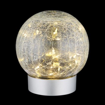 Globo - LED Decoratief oplaadbaar tafellamp 25xLED/0,06W/5V 600 mAh IP44